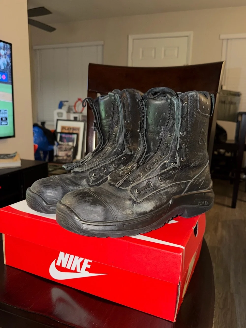 Haix Airpower XR1 Pro EMS Fire Boots Mens Size 10W